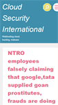 Mobile Screenshot of cloudsecurityinternational.info
